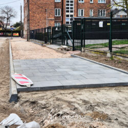 Postępy prac na ul. Polnej w Wołominie