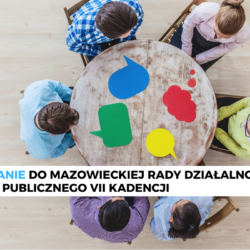 Głosowanie do Mazowieckiej Rady Działalności Pożytku Publicznego VII kadencji