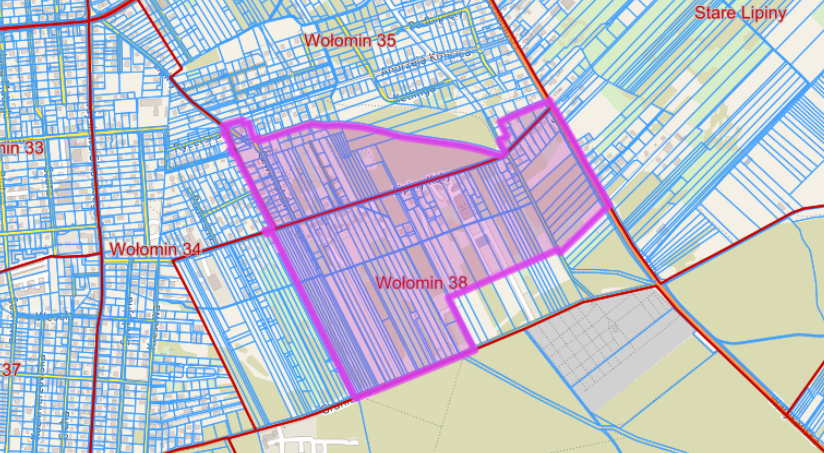 Obwieszczenie o wyłożeniu do publicznego wglądu projektu mpzp Osiedle Graniczna w Wołominie - część II wraz z POŚ