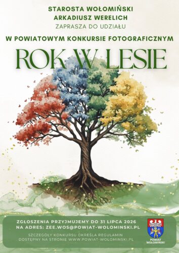 Powiatowy Konkurs Fotograficzny ,,Rok w lesie''