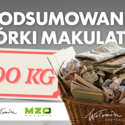 Wspólnie zebraliśmy 2500 kg makulatury