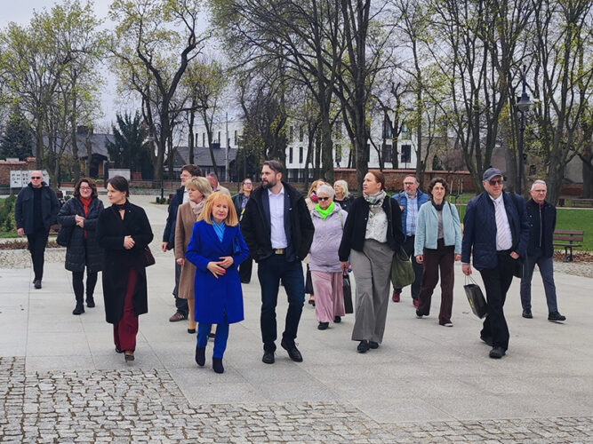 wizyta studyjna w Węgrowie