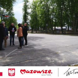 Budowa boiska w Szkole podstawowej w Czarnej