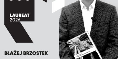 Błażej Brzostek laureatem Nagrody Literackiej Znaczenia 2026
