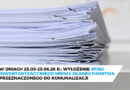 Wyłożenie spisu inwentaryzacyjnego mienia Skarbu Państwa przeznaczonego do komunalizacji