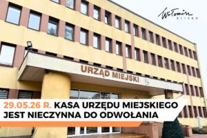 Nieczynna kasa Urzędu Miejskiego w Wołominie 29.05.2026
