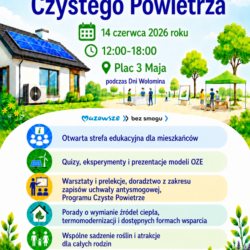 Piknik dla czystego powietrza na Placu 3 Maja