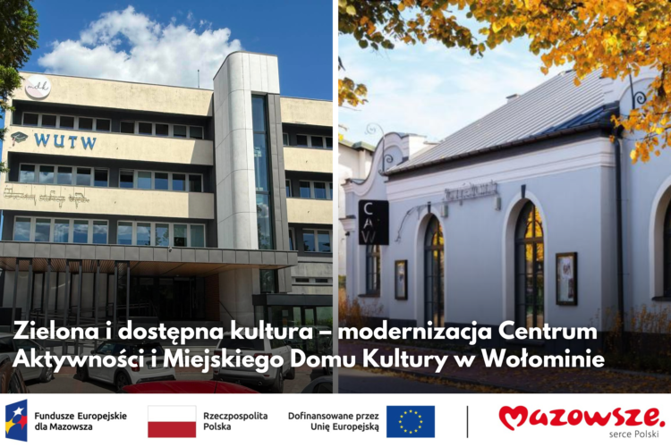 Wołomin inwestuje w ekologiczną transformację instytucji kultury