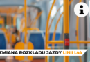Zmiana rozkładu jazdy linii L44