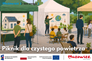 Piknik dla czystego powietrza na Placu 3 Maja