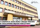 5 czerwca 2026 roku Urząd Miejski będzie nieczynny