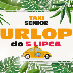 Krótka przerwa w usłudze „TAXI SENIOR”