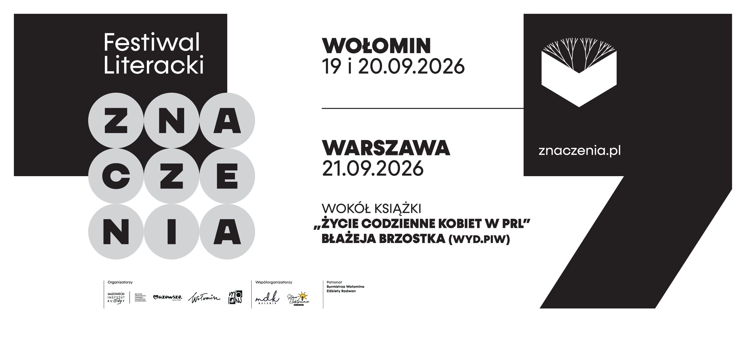 Program VI edycji Festiwalu Literackiego Znaczenia