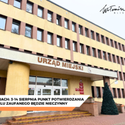 3–14 sierpnia 2026 roku punkt potwierdzania profilu zaufanego będzie nieczynny