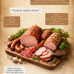 Warsztaty kulinarne „Wędzić każdy może”