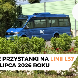 Nowe przystanki na trasie linii L37