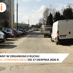 Czasowa organizacja ruchu na ul. Starowiejskiej w Wołominie