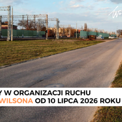 Czasowa organizacja ruchu na ul. Wilsona w Wołominie