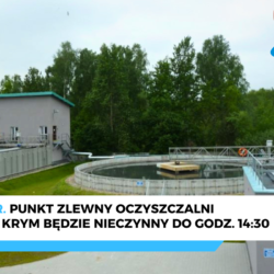 Nieczynny punkt zlewny Oczyszczalni Ścieków Krym – 5 sierpnia 2026