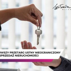 Pierwszy przetarg ustny nieograniczony na sprzedaż niezabudowanej nieruchomości stanowiącej własność Gminy Wołomin