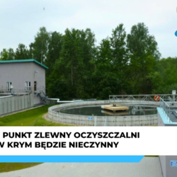Punkt zlewny na Oczyszczalni Ścieków Krym nieczynny w dniu 22 września do godz. 14:30