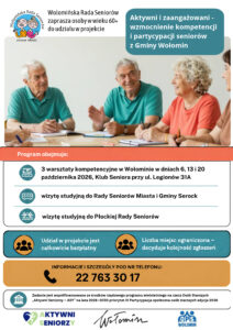 Aktywni i zaangażowani seniorzy z Gminy Wołomin
