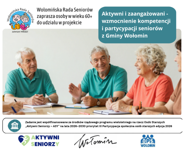 Aktywni i zaangażowani seniorzy z Gminy Wołomin